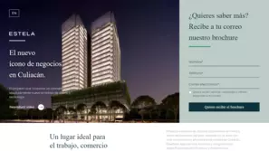 Página web Real Estate